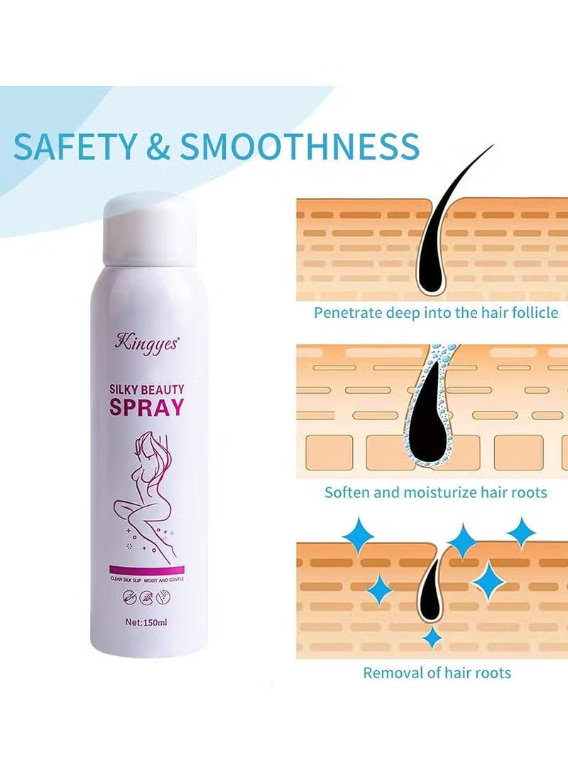 DUBAI DEALS™-Silky Beauty Spray, Hair Removal Spray 150ml
