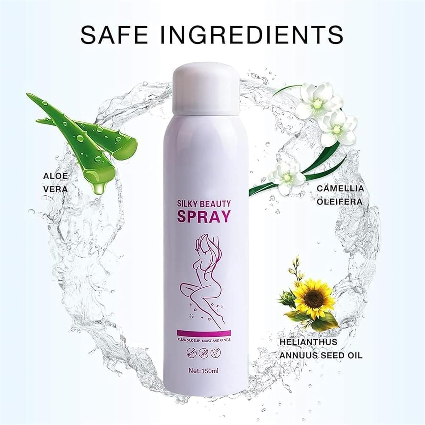 DUBAI DEALS™-Silky Beauty Spray, Hair Removal Spray 150ml