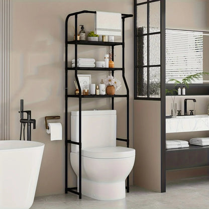 3-Tier Over Washing Machine Storage Rack | Space Saving Bathroom Organizer | Fast UAE Delivery