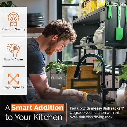 Kitchen Sink Dish Rack Combinet
