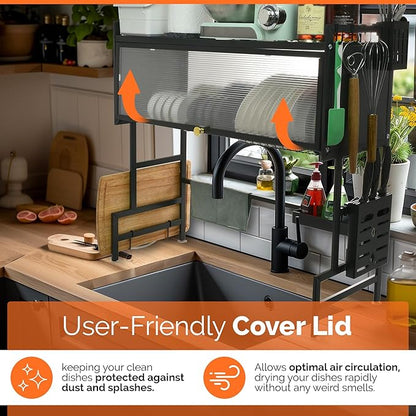 Kitchen Sink Dish Rack Combinet