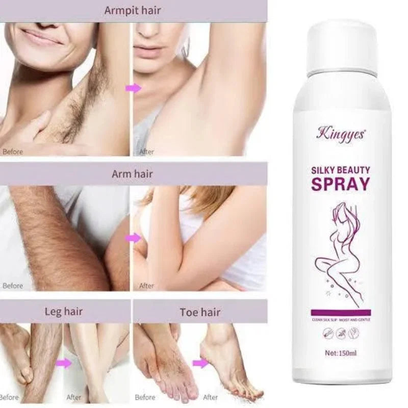 DUBAI DEALS™-Silky Beauty Spray, Hair Removal Spray 150ml